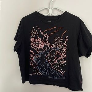Levi’s crop t-shirt